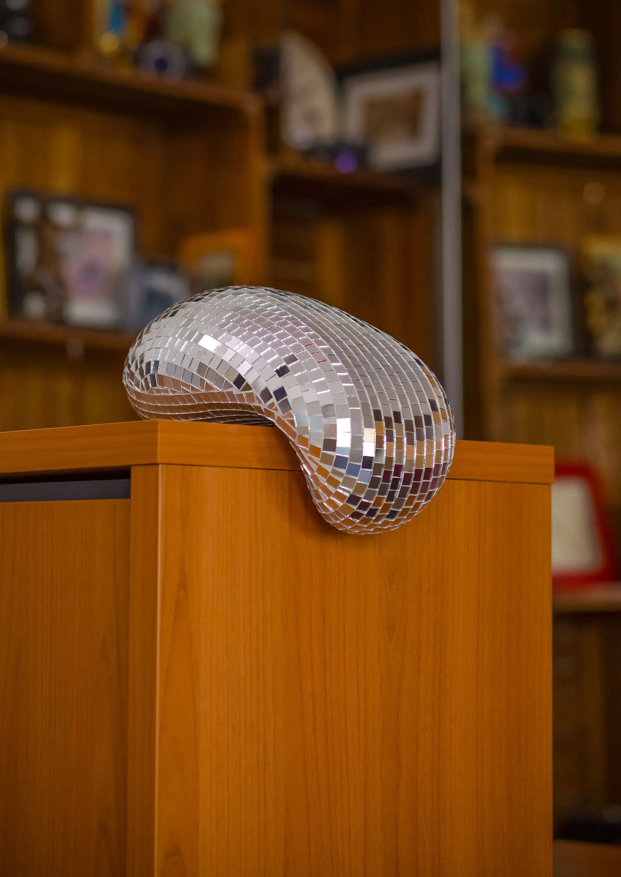 Melted Disco Ball Decor