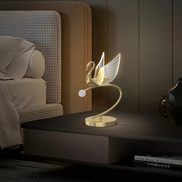 Swan Table Lamp