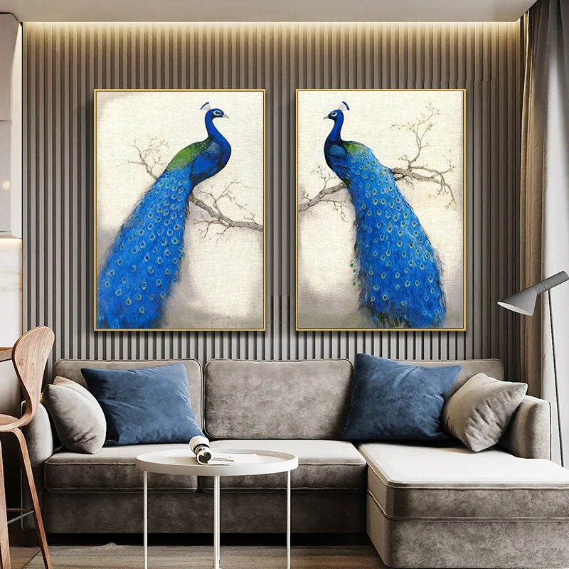 Peacock Canvas