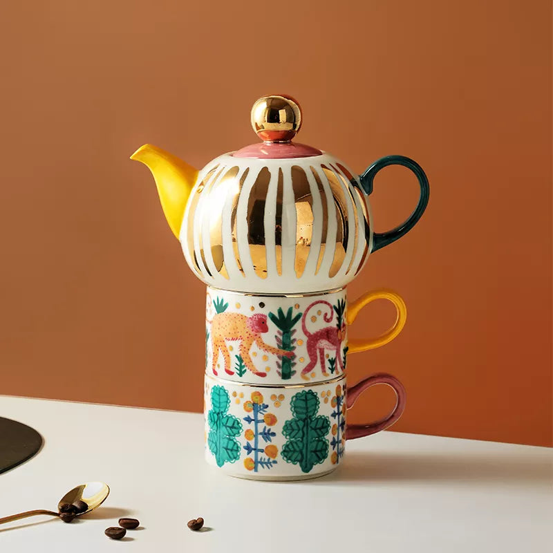 Tacama Teapot & Mug Set