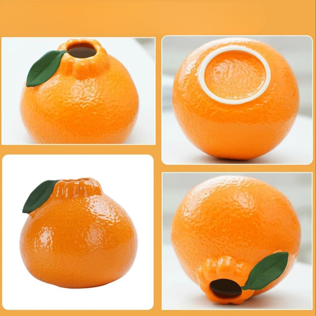 Sumo Orange Vase