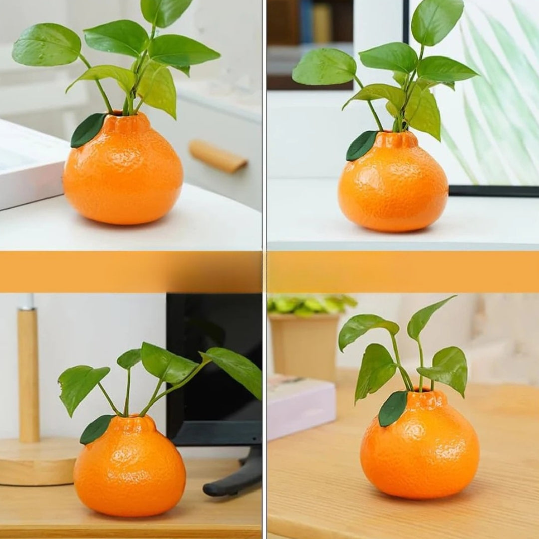 Sumo Orange Vase