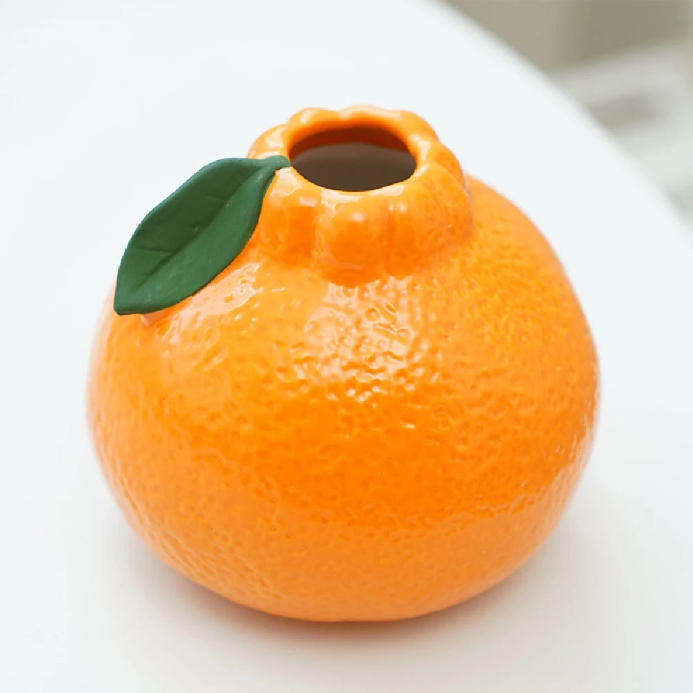 Sumo Orange Vase
