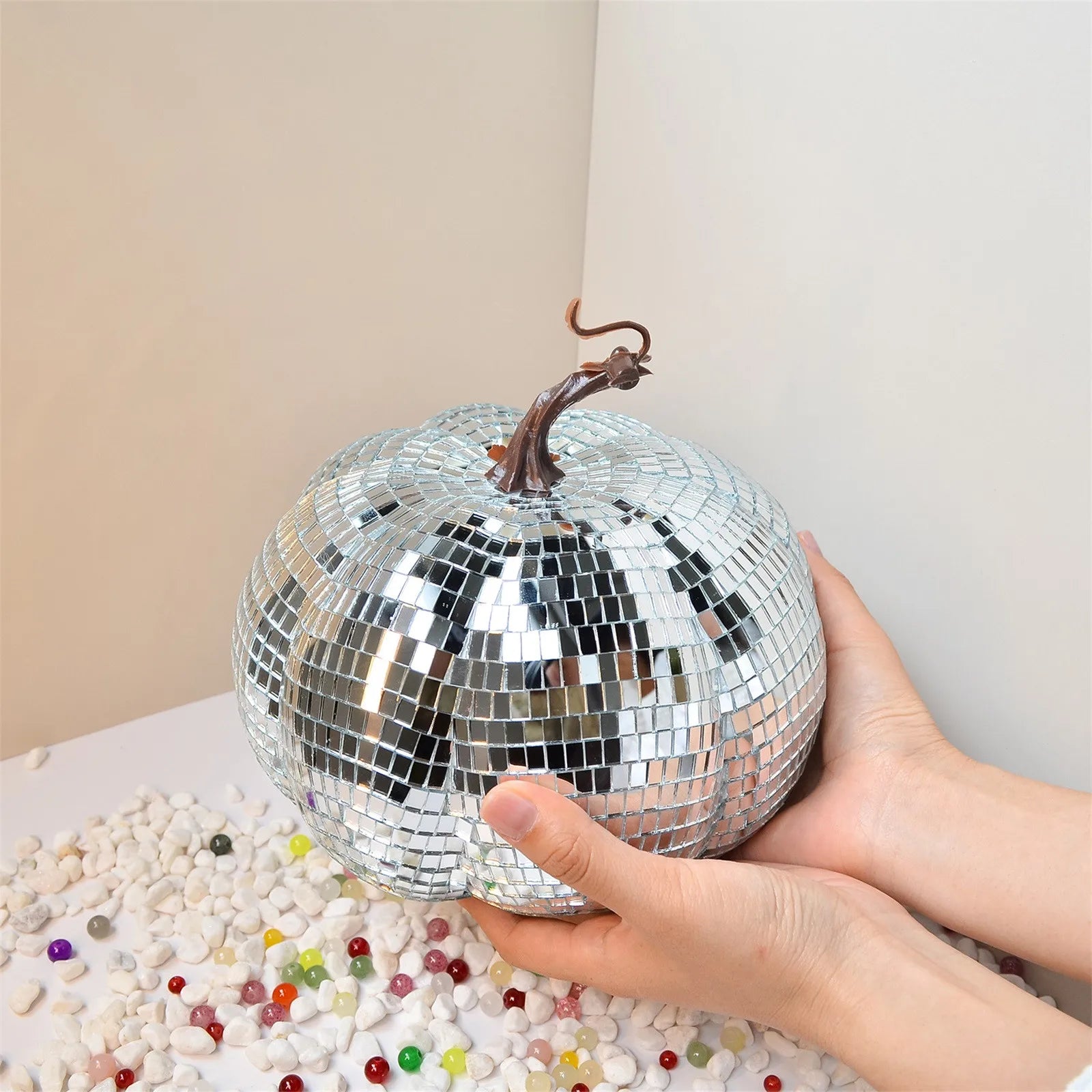 Disco Pumpkin Decor