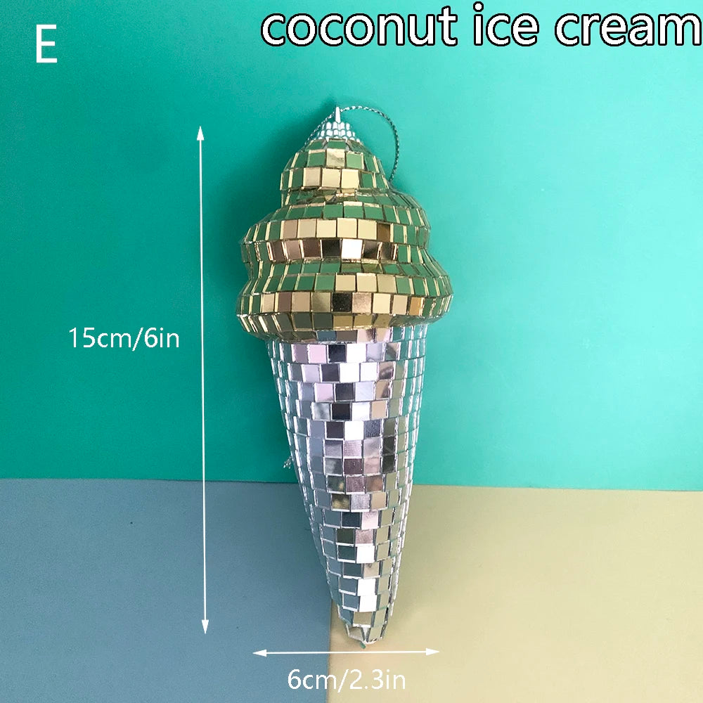 Disco Ice Cream Decor