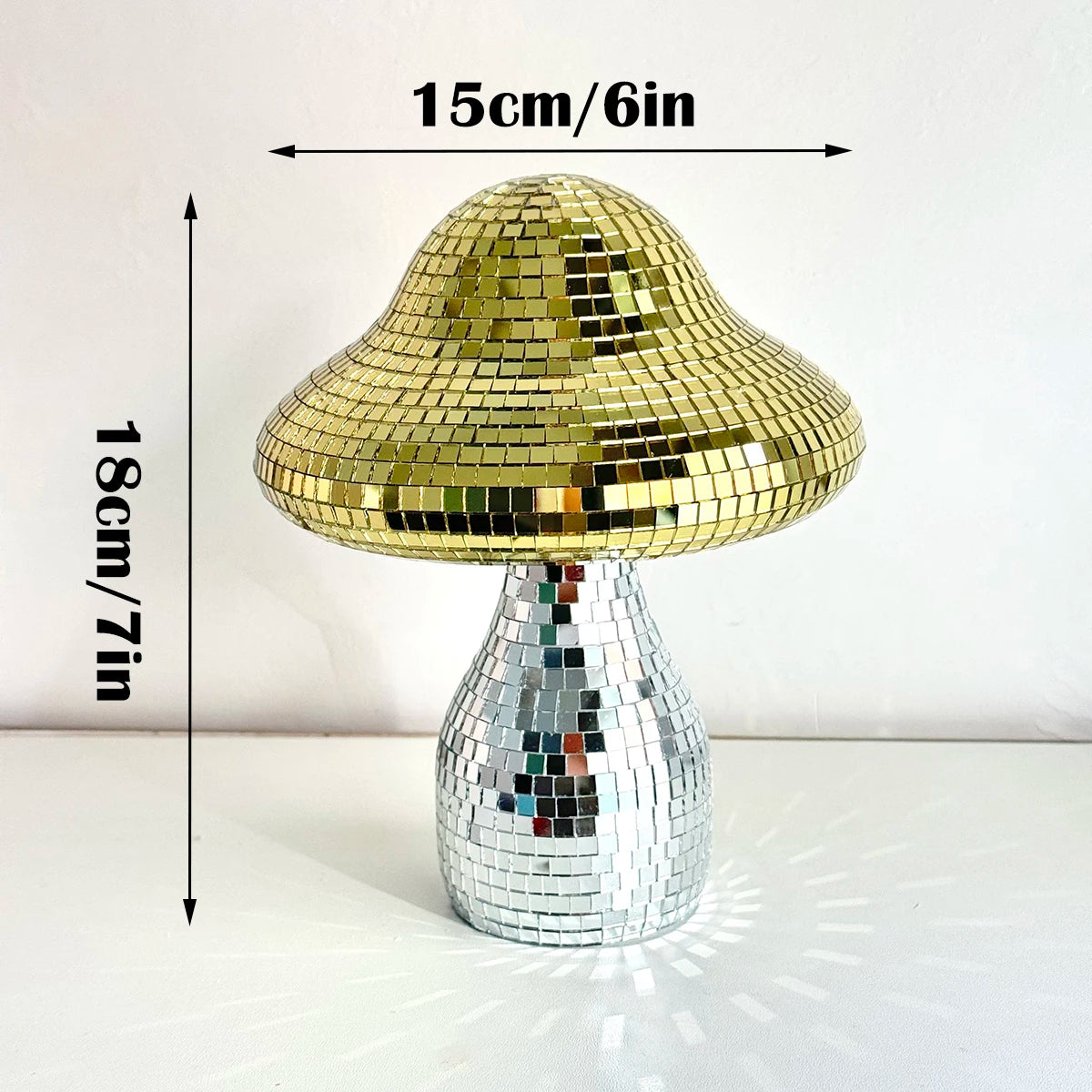 Disco Classic Mushroom Decor