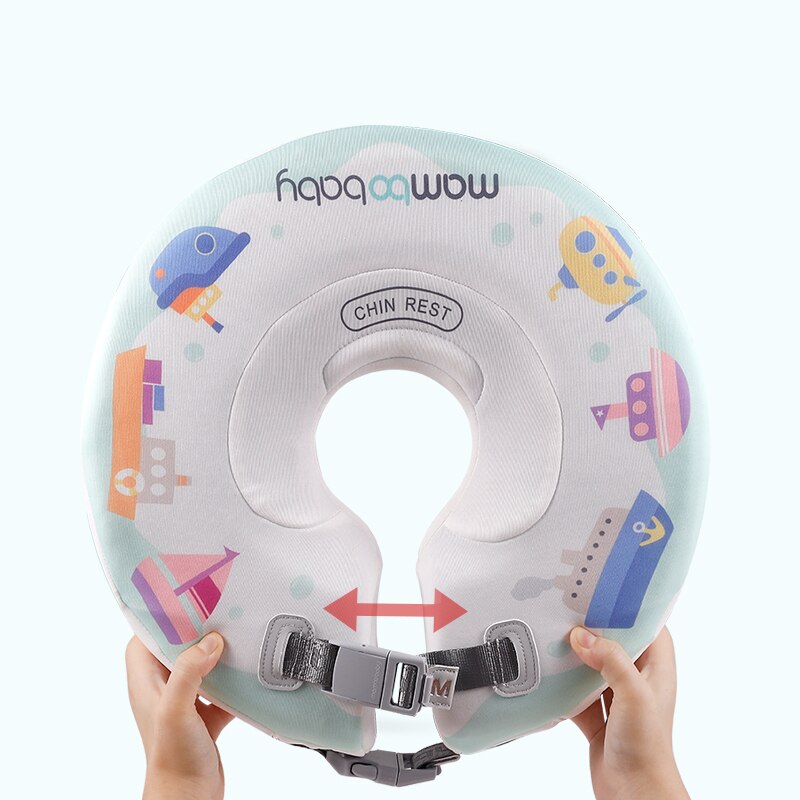 MAMBO NON-INFLATABLE BUBBLY NECK FLOAT RING SWIM TRAINER