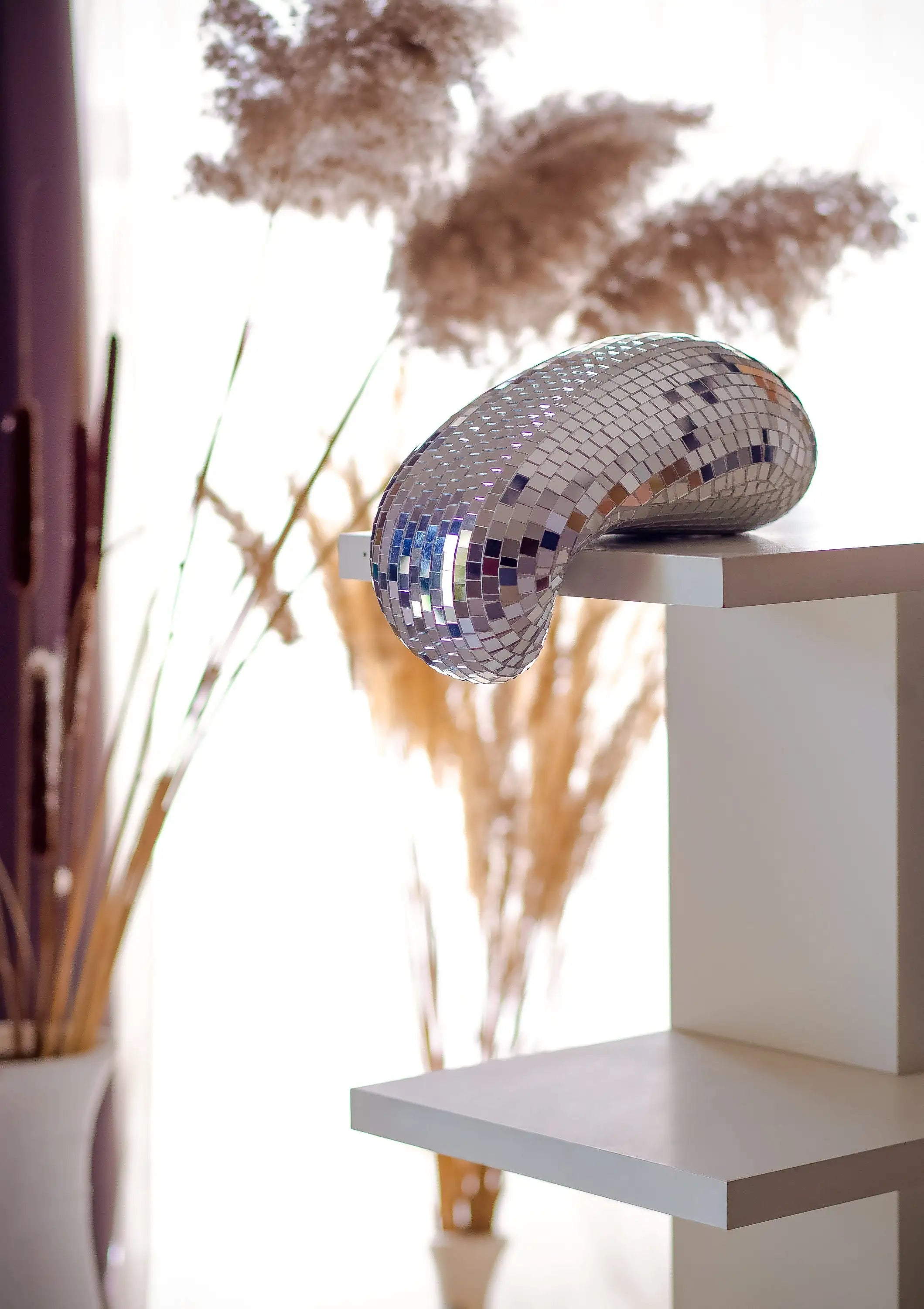 Melted Disco Ball Decor