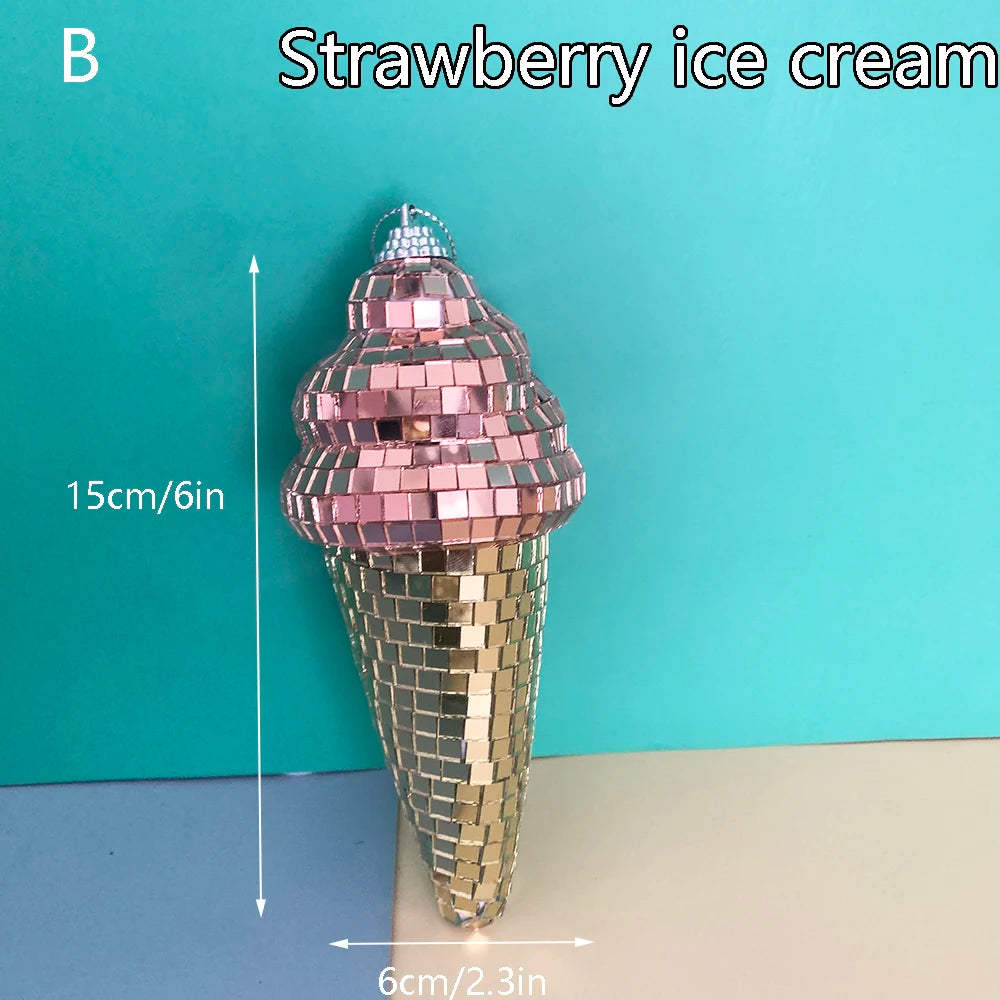 Disco Ice Cream Decor