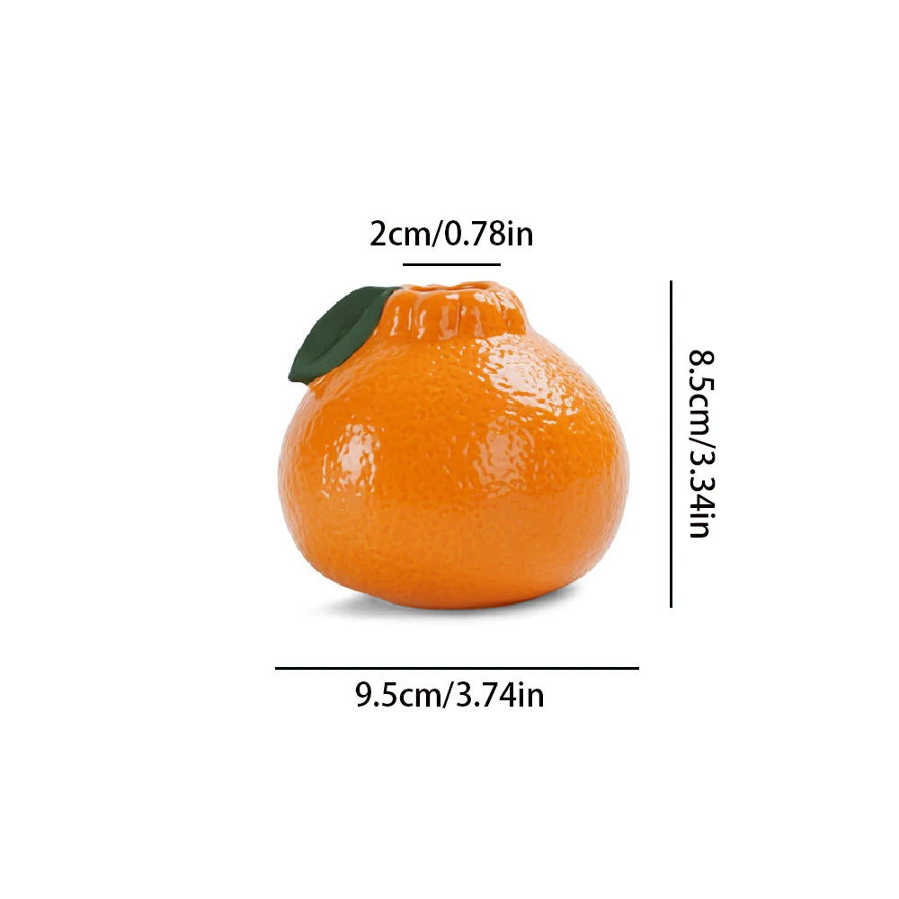 Sumo Orange Vase