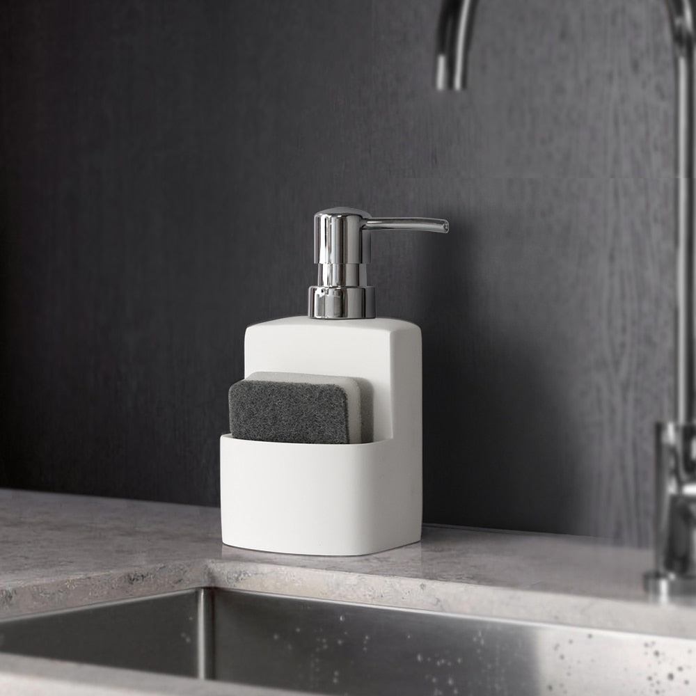 Koshe Soap Dispenser With Sponge Compartment