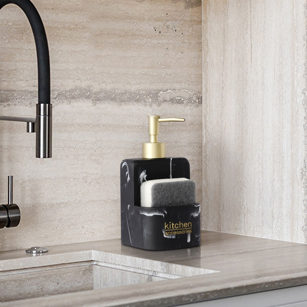 Koshe Soap Dispenser With Sponge Compartment