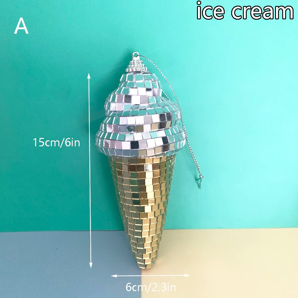 Disco Ice Cream Decor