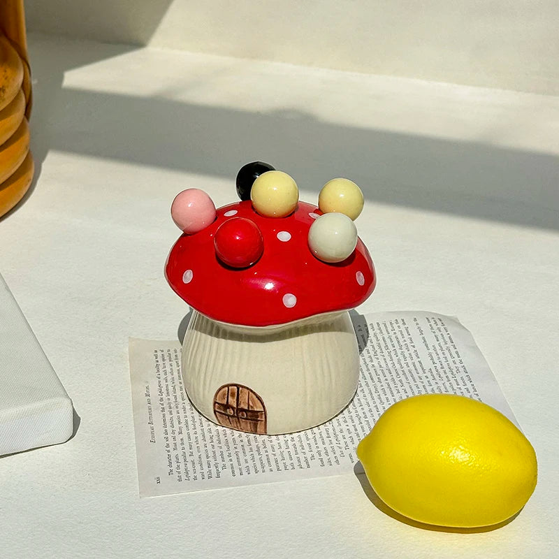 Mushroom Fruit Fork