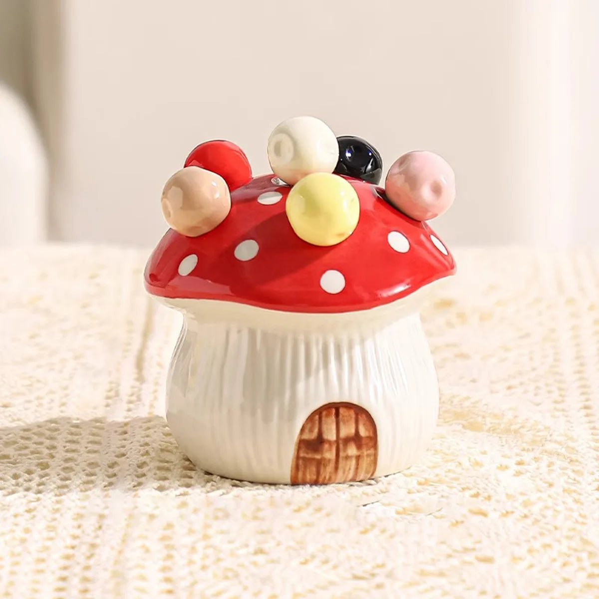 Mushroom Fruit Fork