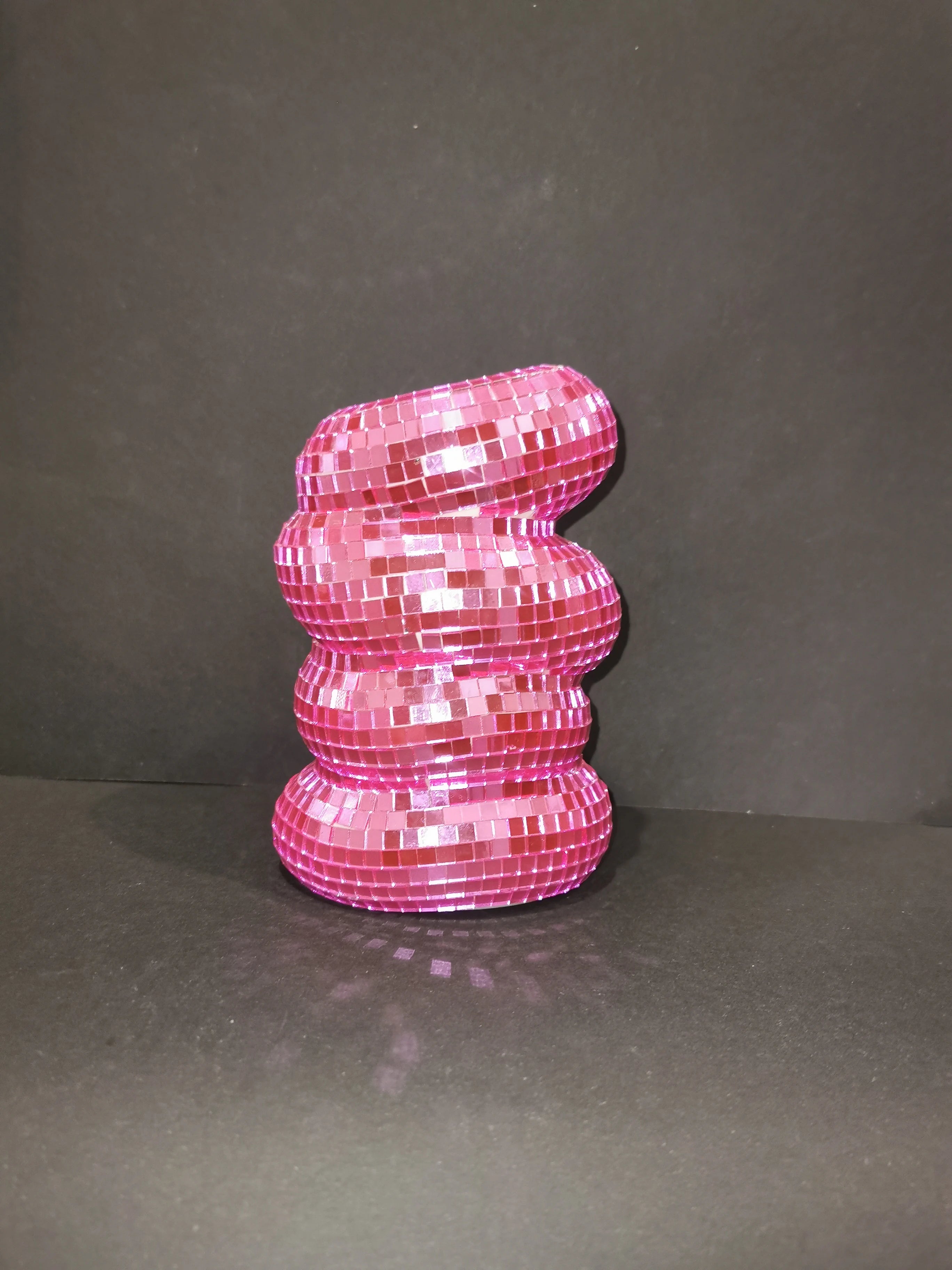 Disco Swirl Vase