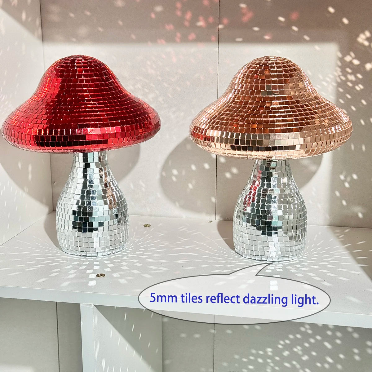 Disco Classic Mushroom Decor