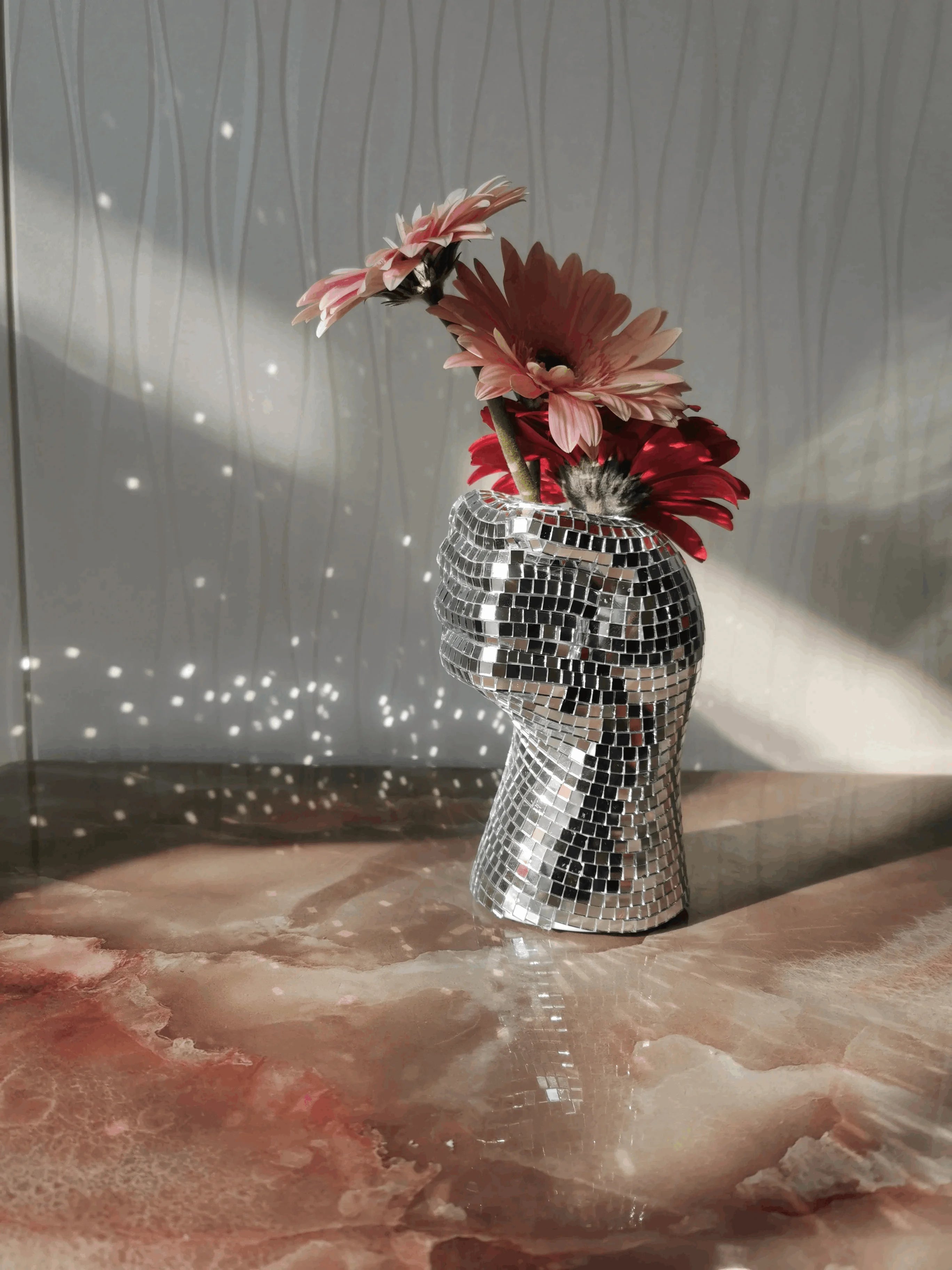 Disco Hand Vase