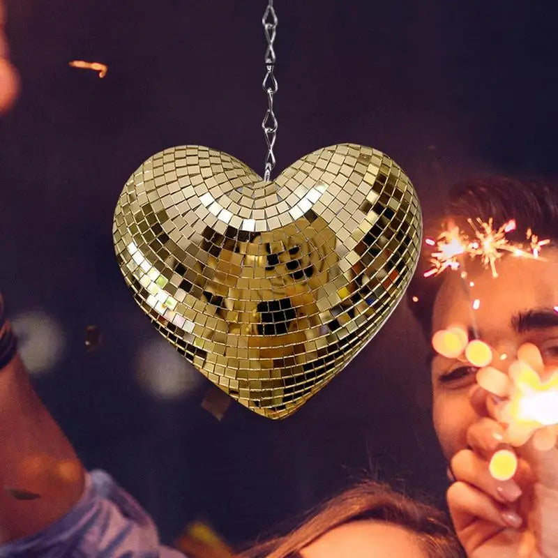 Disco Heart Decor