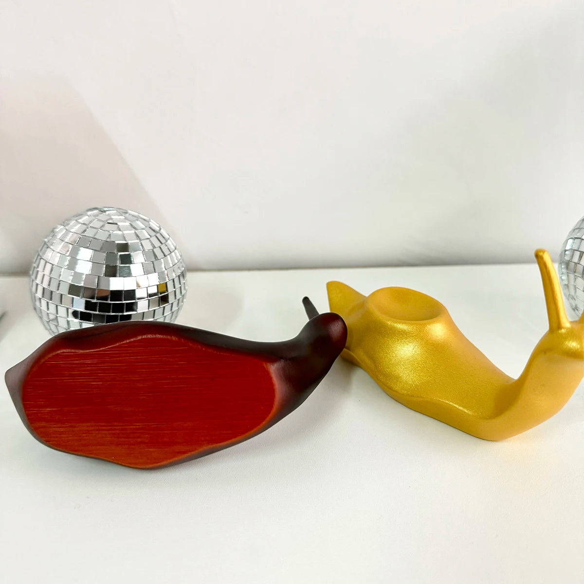 Disco Snail Decor