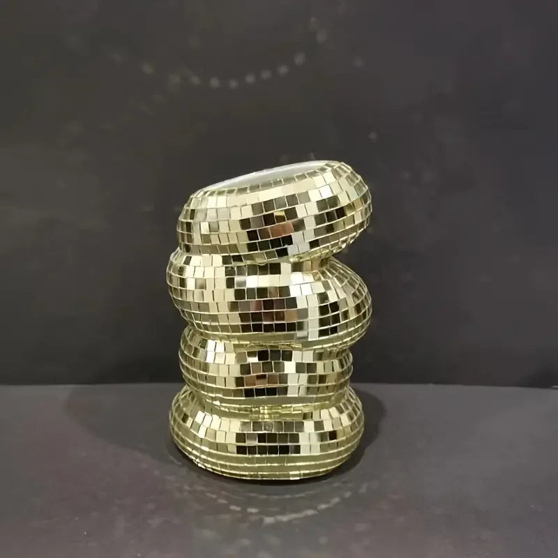 Disco Swirl Vase
