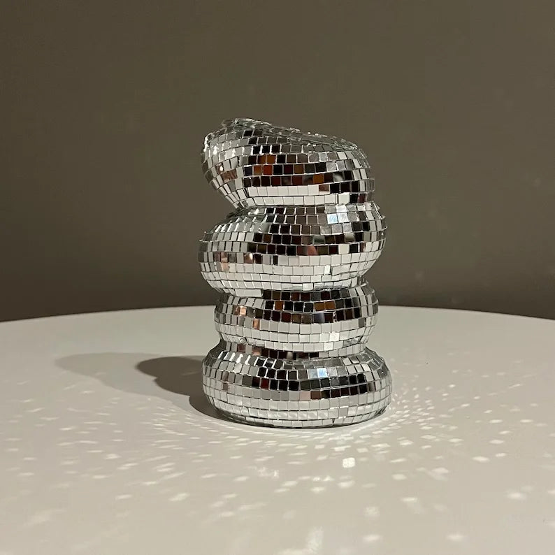 Disco Swirl Vase