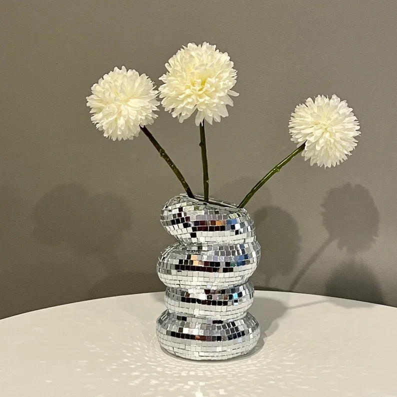 Disco Swirl Vase