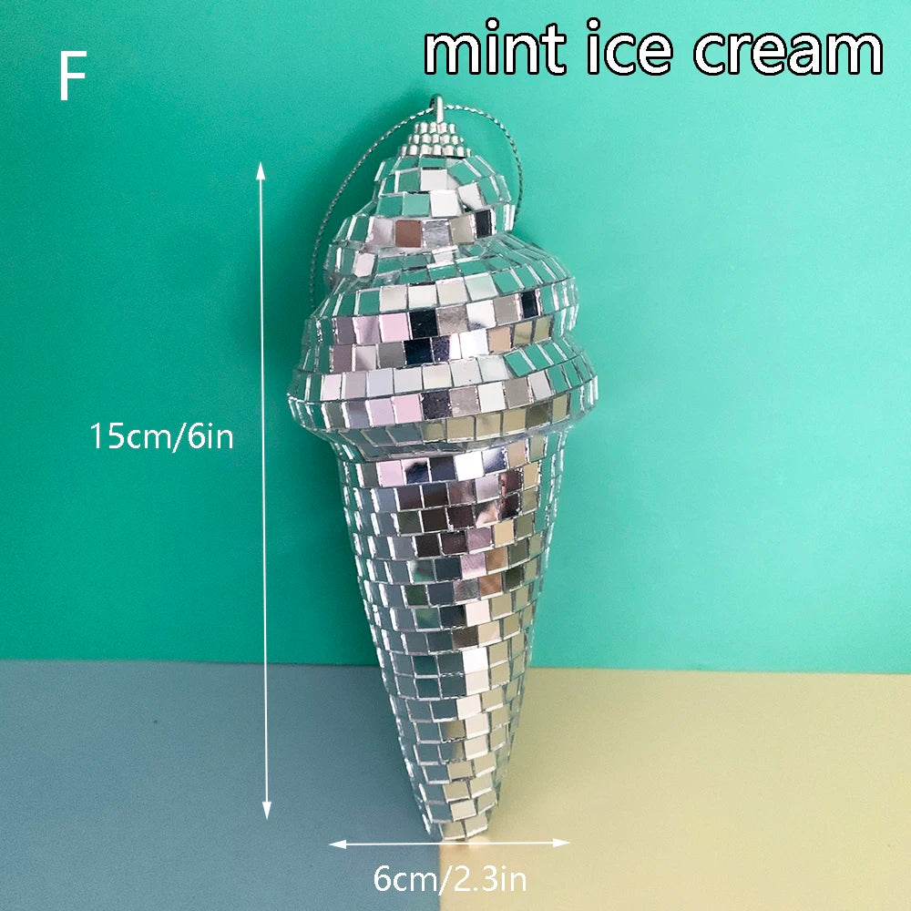 Disco Ice Cream Decor