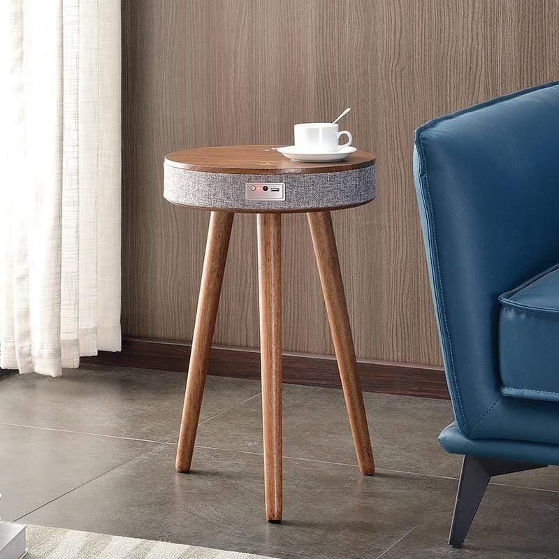 Shop 200043145 Walnut Alexia Speaker Table Mademoiselle Home Decor