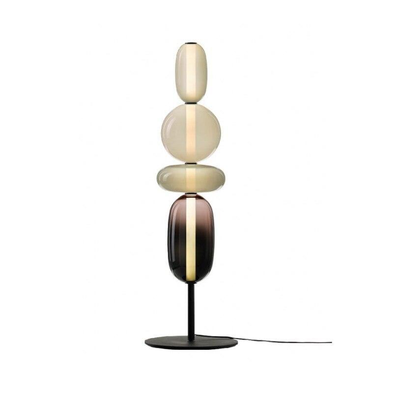 Shop 0 F-floor lamp / White light Modern Minimalist Glass Shade Led Floor Lamp Living Room Home Decor Bedroom Bedside Lamp Nordic Indoor Lighting Standing Light Mademoiselle Home Decor