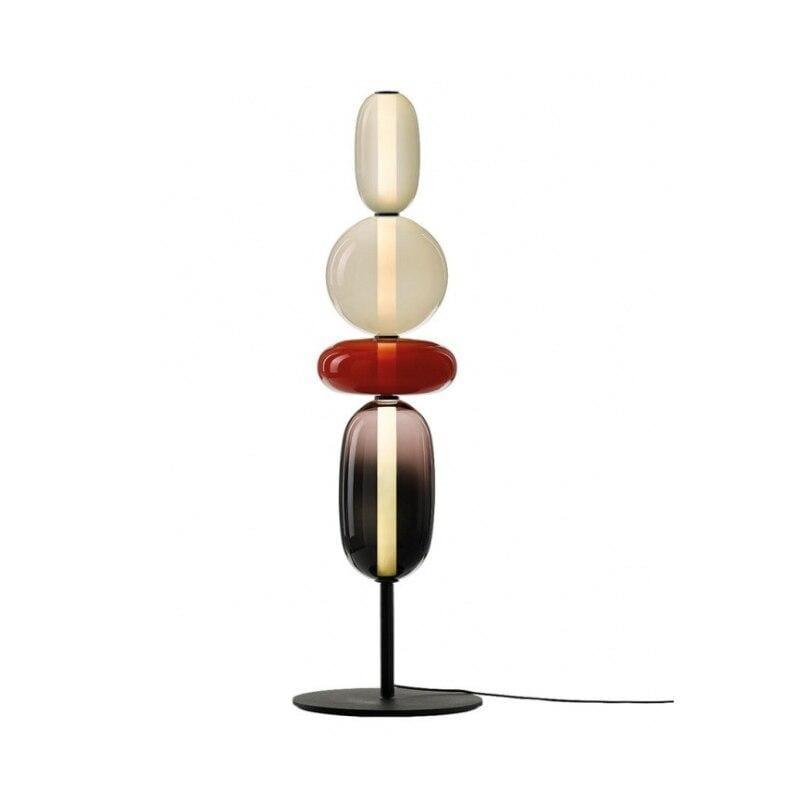 Shop 0 H-floor lamp / White light Modern Minimalist Glass Shade Led Floor Lamp Living Room Home Decor Bedroom Bedside Lamp Nordic Indoor Lighting Standing Light Mademoiselle Home Decor