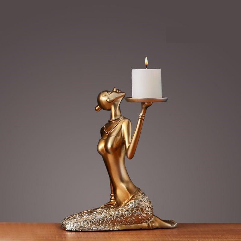 Shop 0 Copper  20x25 cm (1) Amalfi Candle Holder Mademoiselle Home Decor