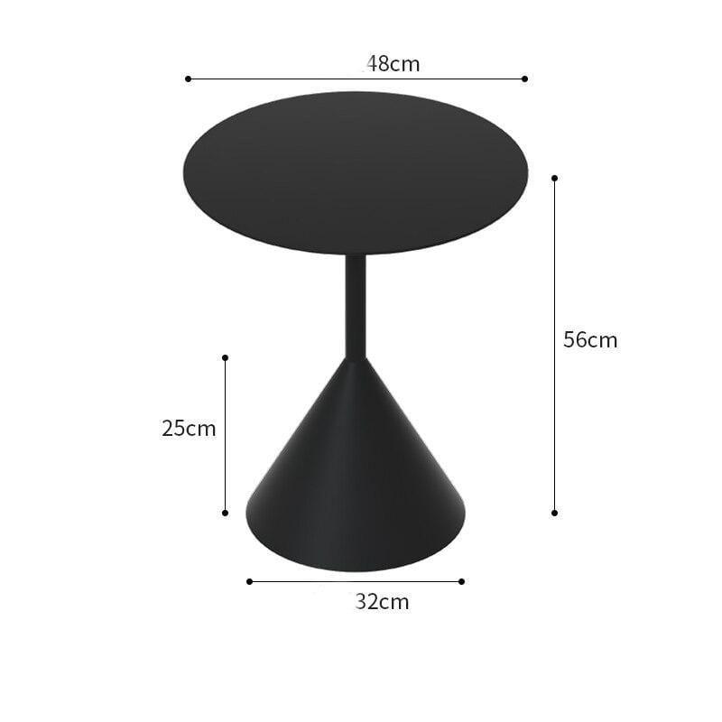 Shop 0 black (2) 56cm Amalfi Table Mademoiselle Home Decor