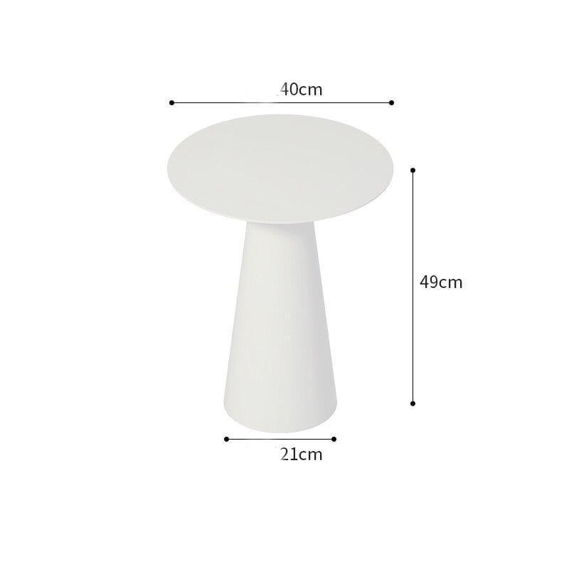 Shop 0 white (1) 49cm Amalfi Table Mademoiselle Home Decor