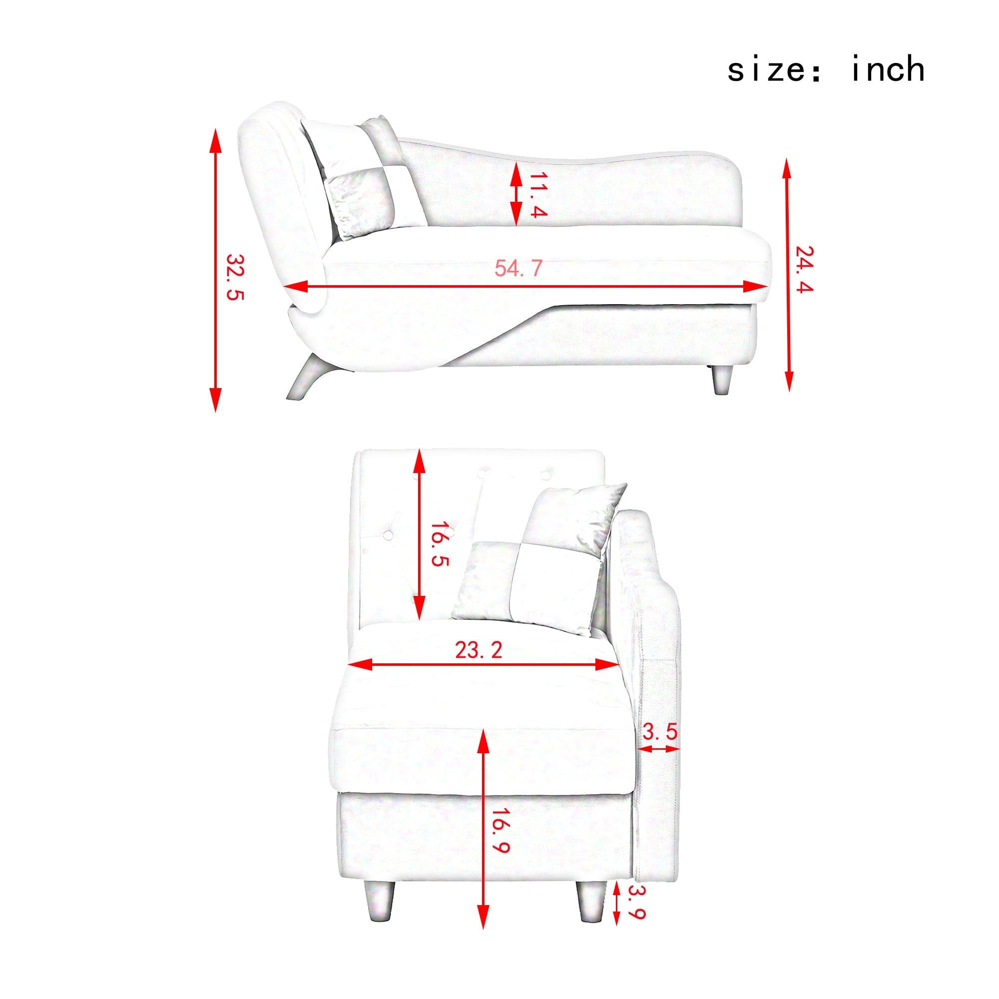 Shop New Design Single Storage Sofa Bed with One Double Colorblock Throw Pillow Mademoiselle Home Decor