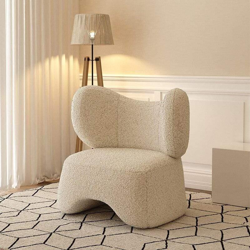 Shop 0 Light luxury lounge Nordic sofa chair Modern contracted special-shaped combination sofa Cashmere designer reception sofa Mademoiselle Home Decor