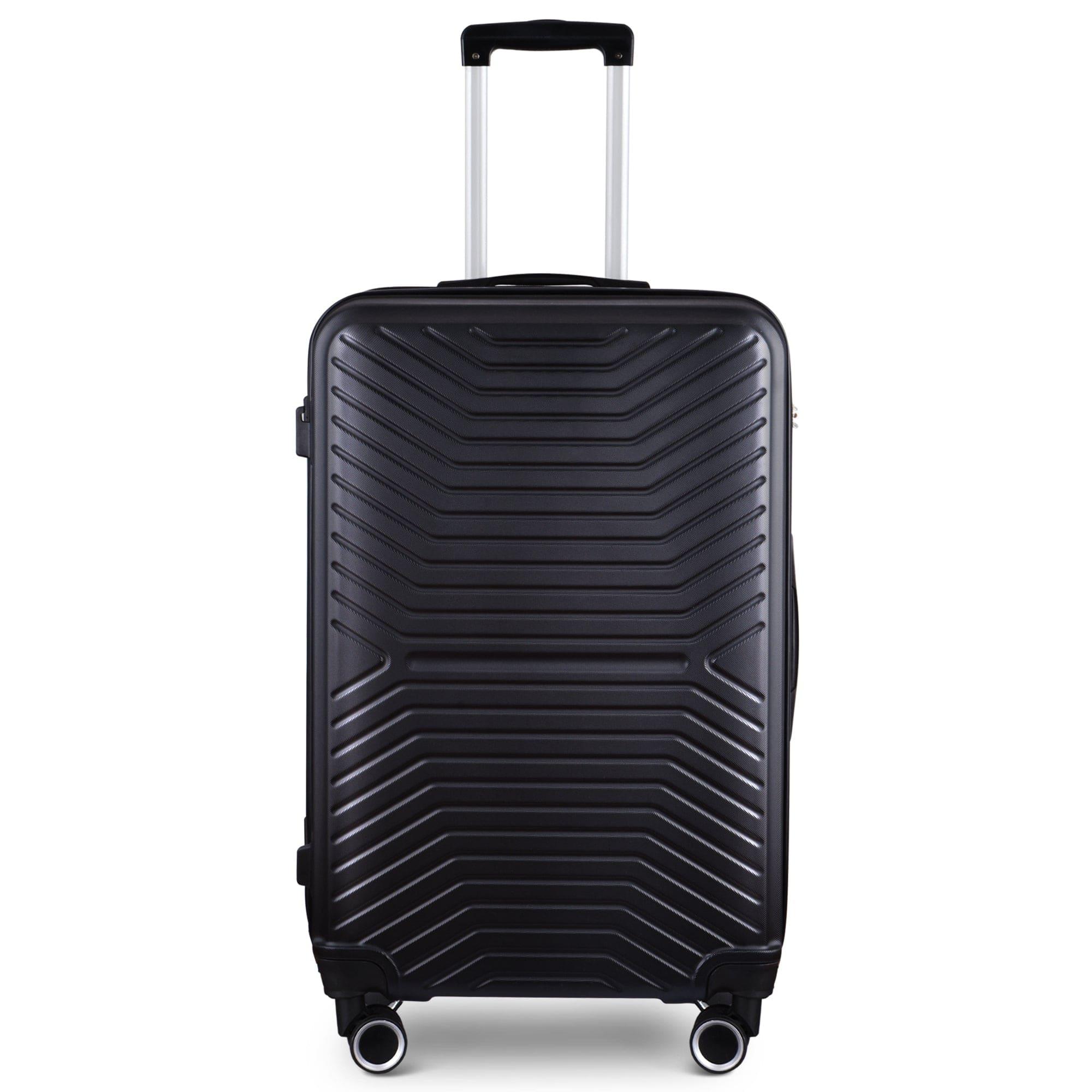 Shop Luggage Sets Expandable ABS Hardshell 3pcs Clearance Luggage Hardside Lightweight Durable Suitcase sets Spinner Wheels Suitcase with TSA Lock 20in/24in/28in Mademoiselle Home Decor