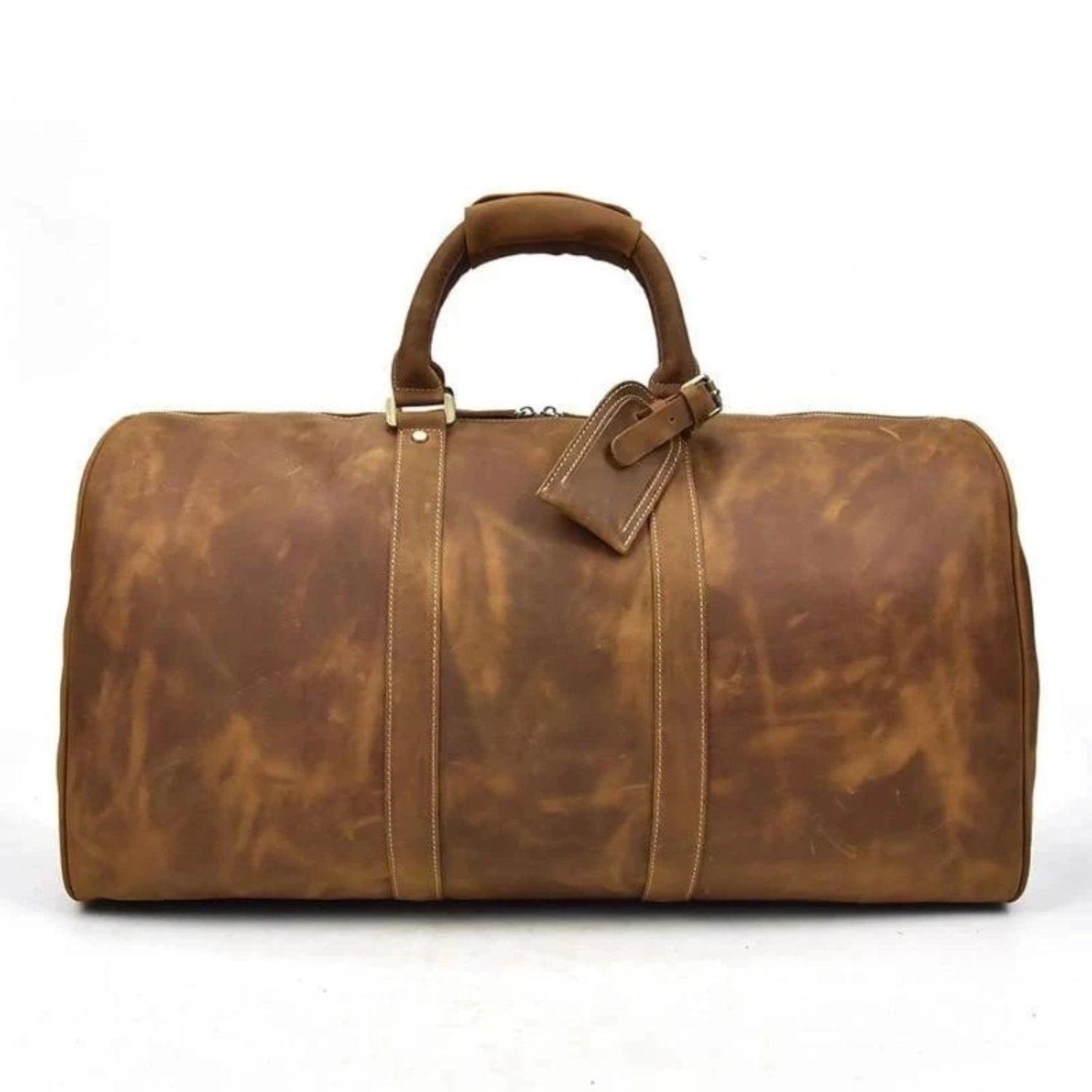 Shop Brown Bayon Duffel bag Mademoiselle Home Decor