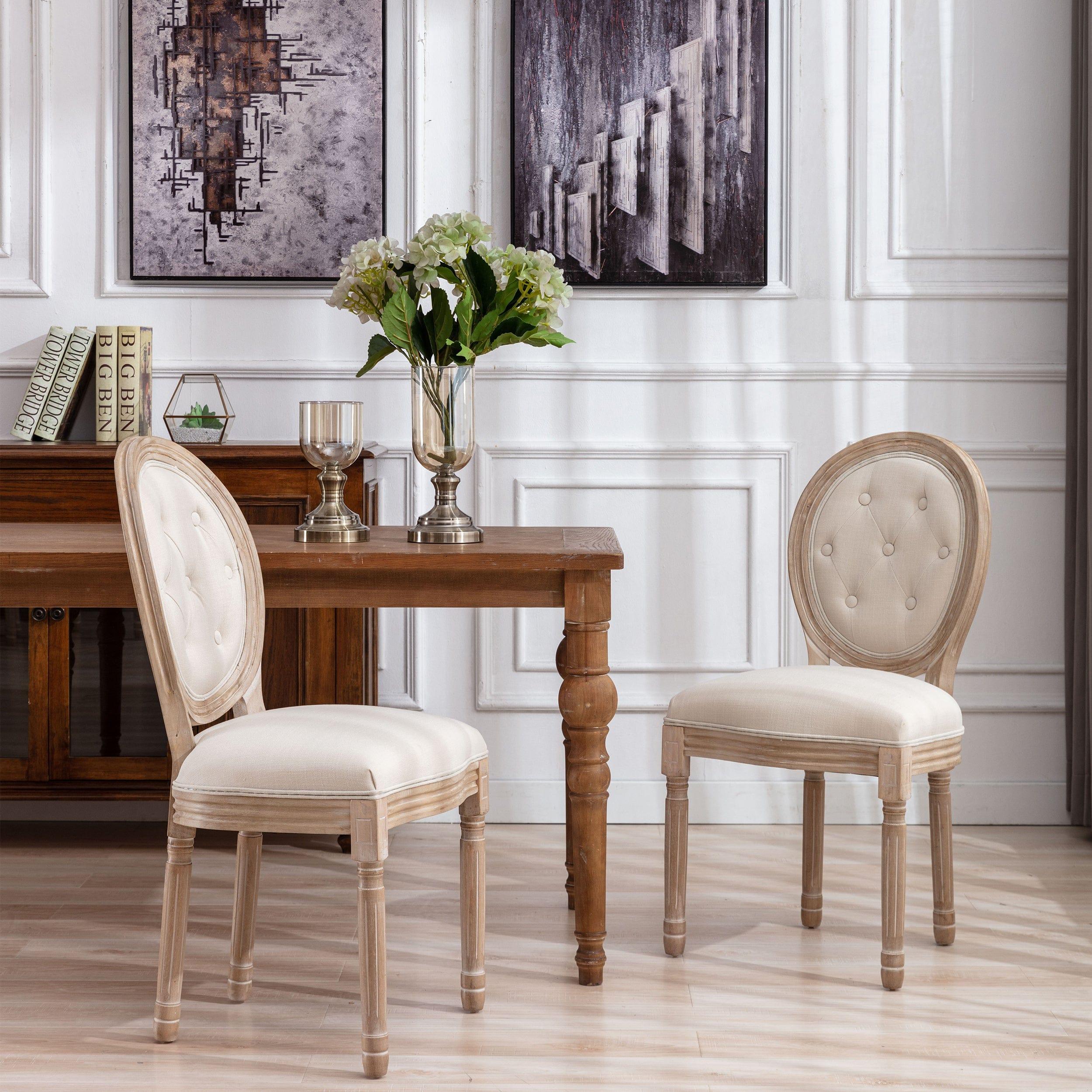 Shop Capri Dining Chair (Set of 2) Mademoiselle Home Decor