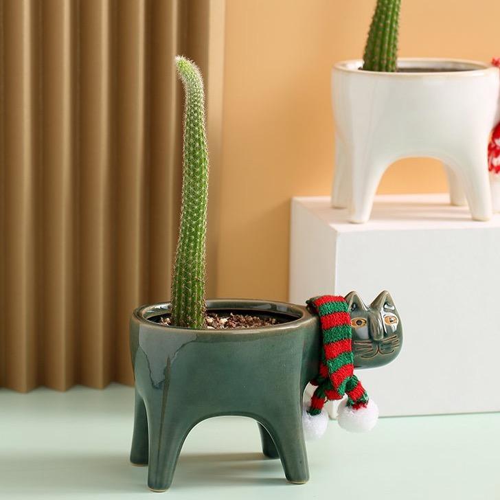 Shop 100005865 Cat Vases Mademoiselle Home Decor