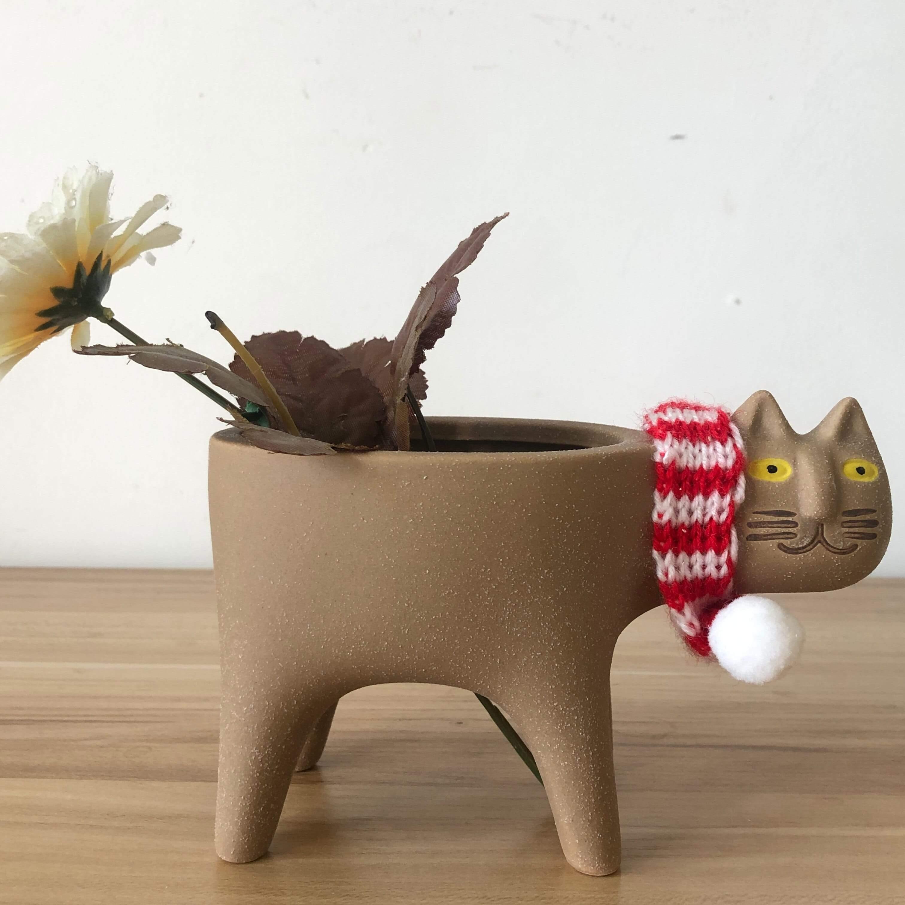 Shop 100005865 Cat Vases Mademoiselle Home Decor