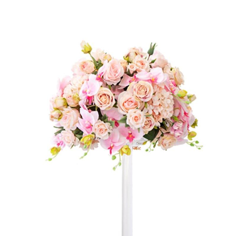 Shop 0 Pink Champagne / Only Flower Ball Chance Artificial Flowers Mademoiselle Home Decor