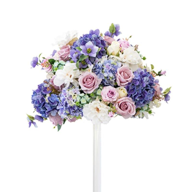 Shop 0 Purple / Only Flower Ball Chance Artificial Flowers Mademoiselle Home Decor