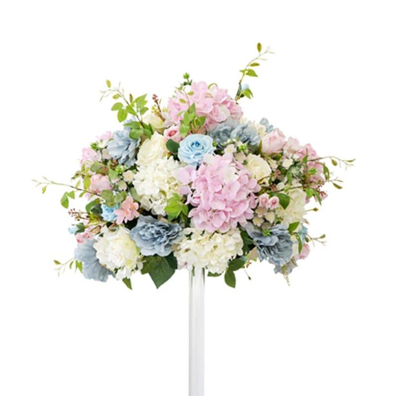 Shop 0 Blue White / Only Flower Ball Chance Artificial Flowers Mademoiselle Home Decor