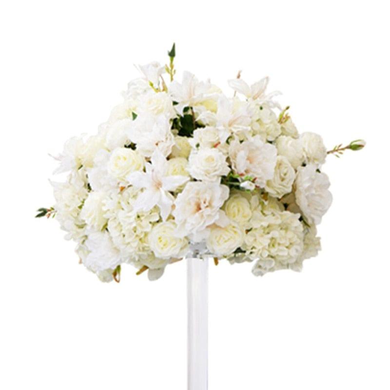 Shop 0 White Flower Ball / Only Flower Ball Chance Artificial Flowers Mademoiselle Home Decor