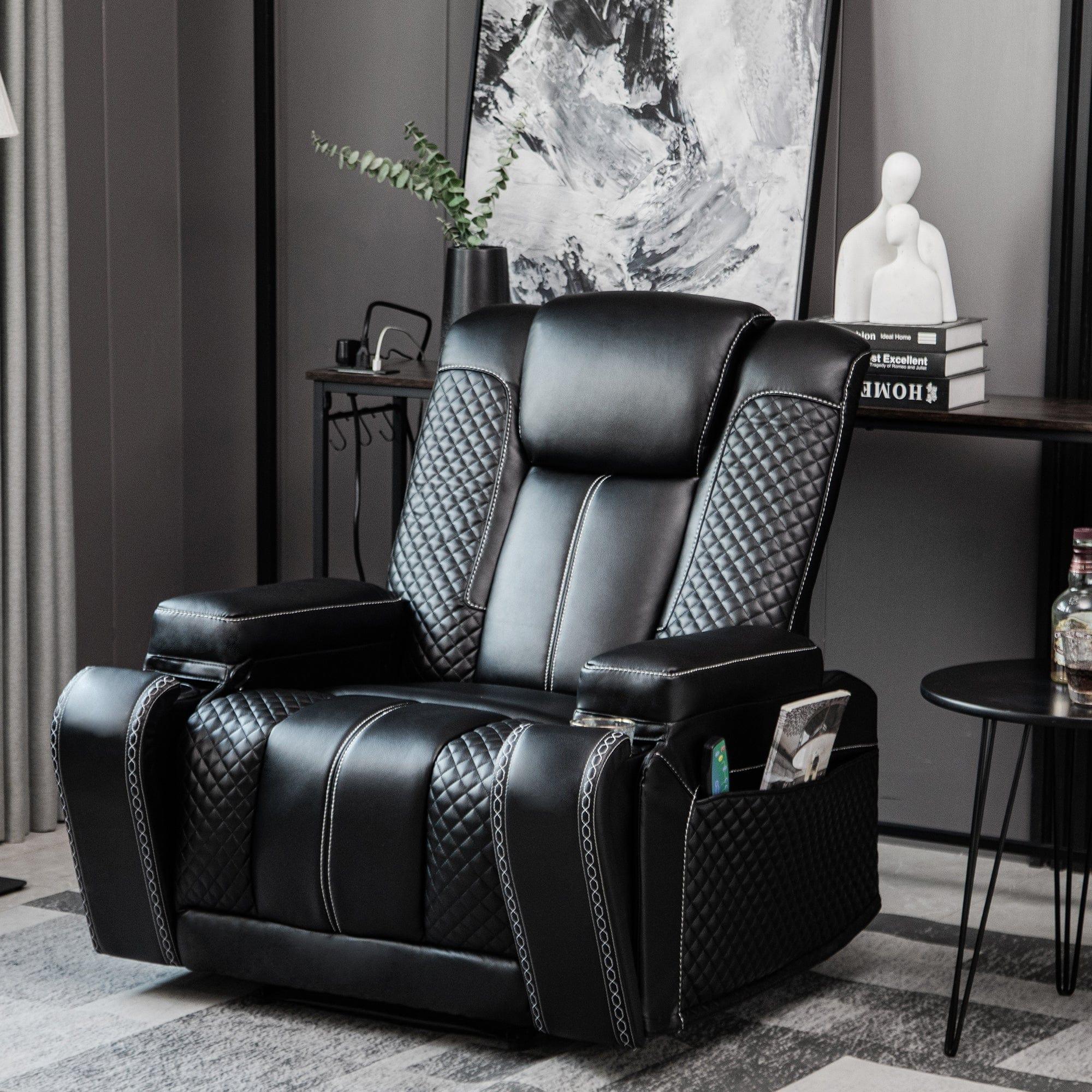 Shop Daytona Recliner Massager Chair Mademoiselle Home Decor