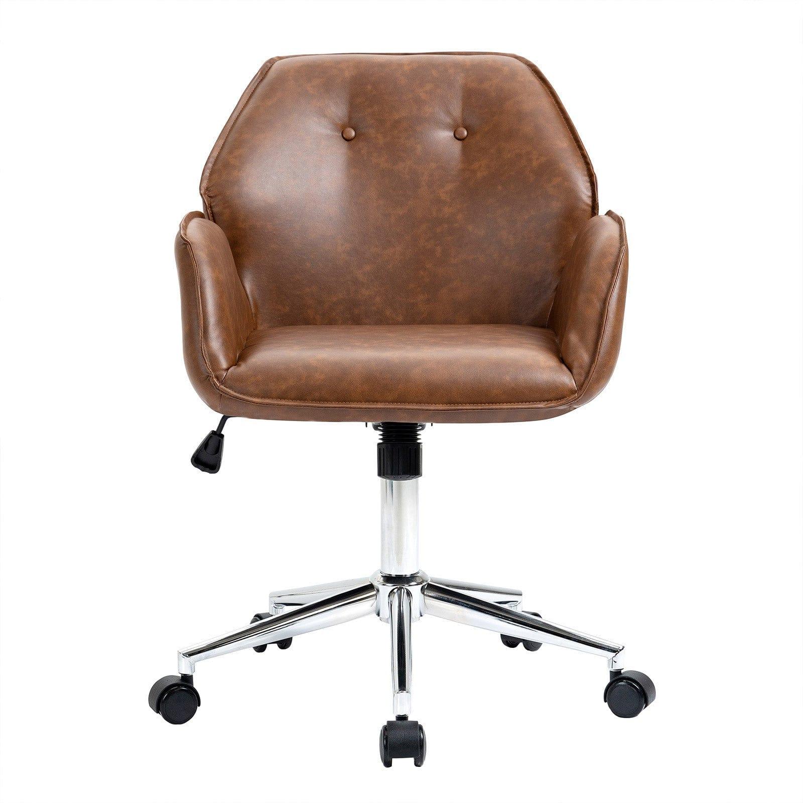 Shop Lower Price office furniture chair swivel low back Nordic Home adjustable Leather office chair Mademoiselle Home Decor