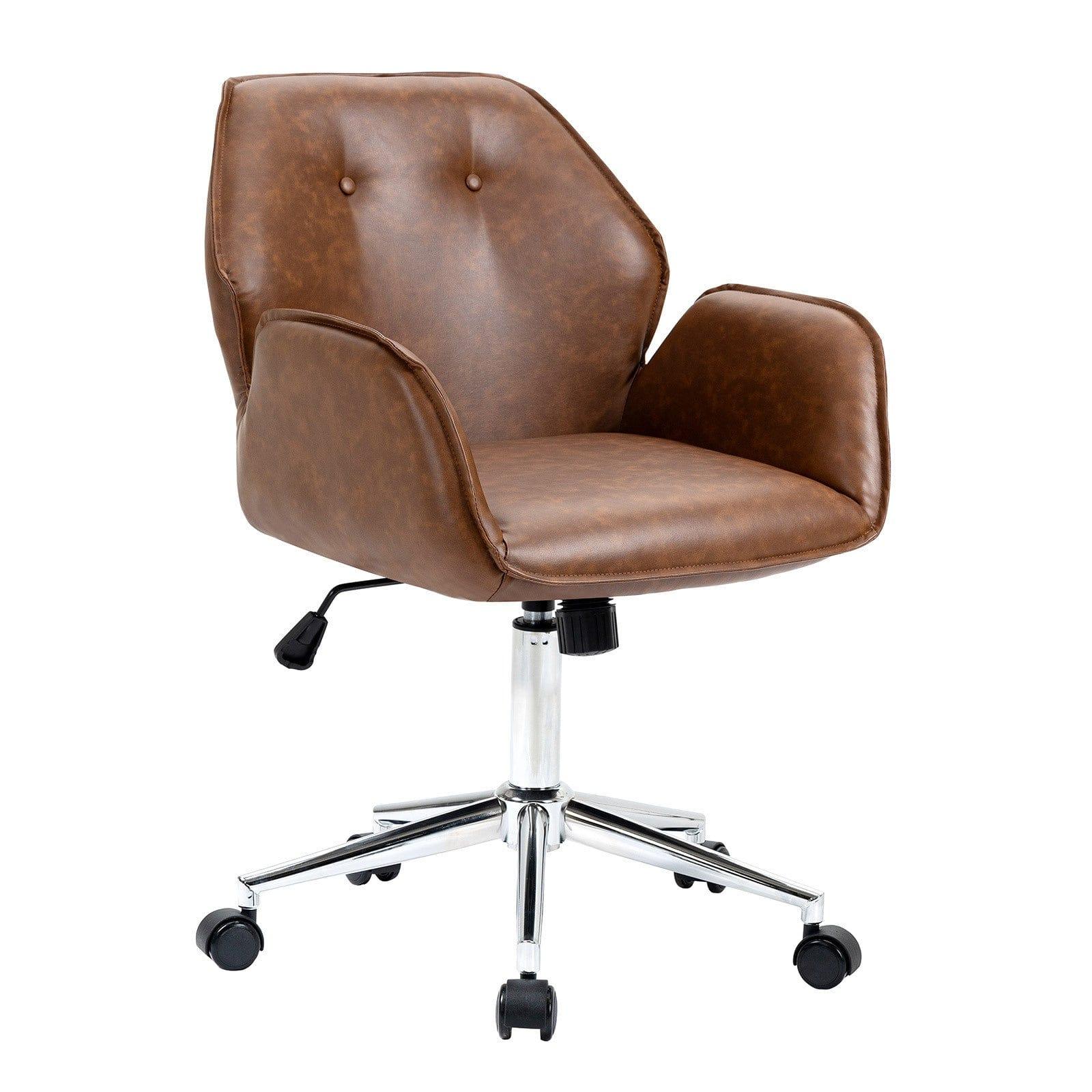 Shop Lower Price office furniture chair swivel low back Nordic Home adjustable Leather office chair Mademoiselle Home Decor