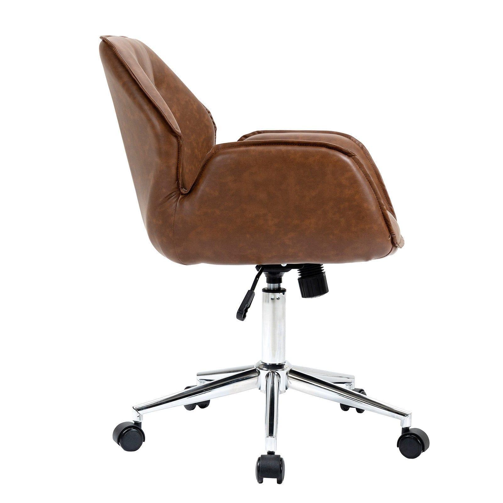 Shop Lower Price office furniture chair swivel low back Nordic Home adjustable Leather office chair Mademoiselle Home Decor