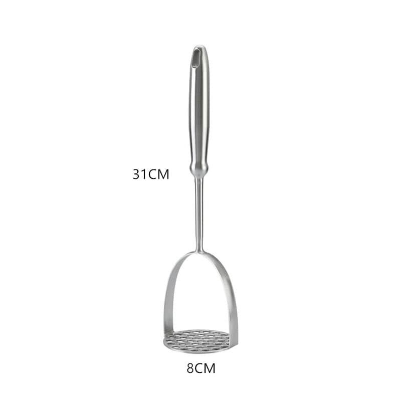 Shop 0 CN / Style 6 Home Manual Stainless Steel Potato Masher Pressed Pumpkin Ricer Smooth Mashed Crusher Fruit Vegetable Press Gold Kitchen Gadgets Mademoiselle Home Decor